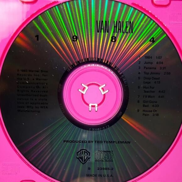 Van Halen 2 CD Bundle Lot : 5150 & 1984 MCMLXXXIV - Picture 5 of 9